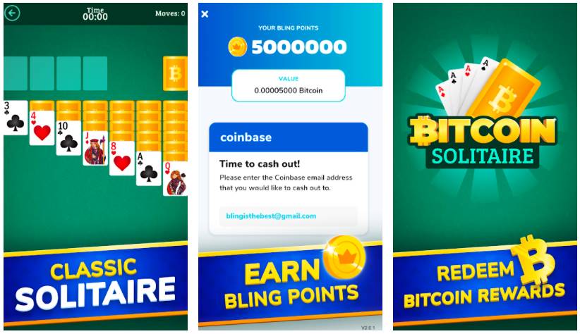 game online Bitcoin Solitaire
