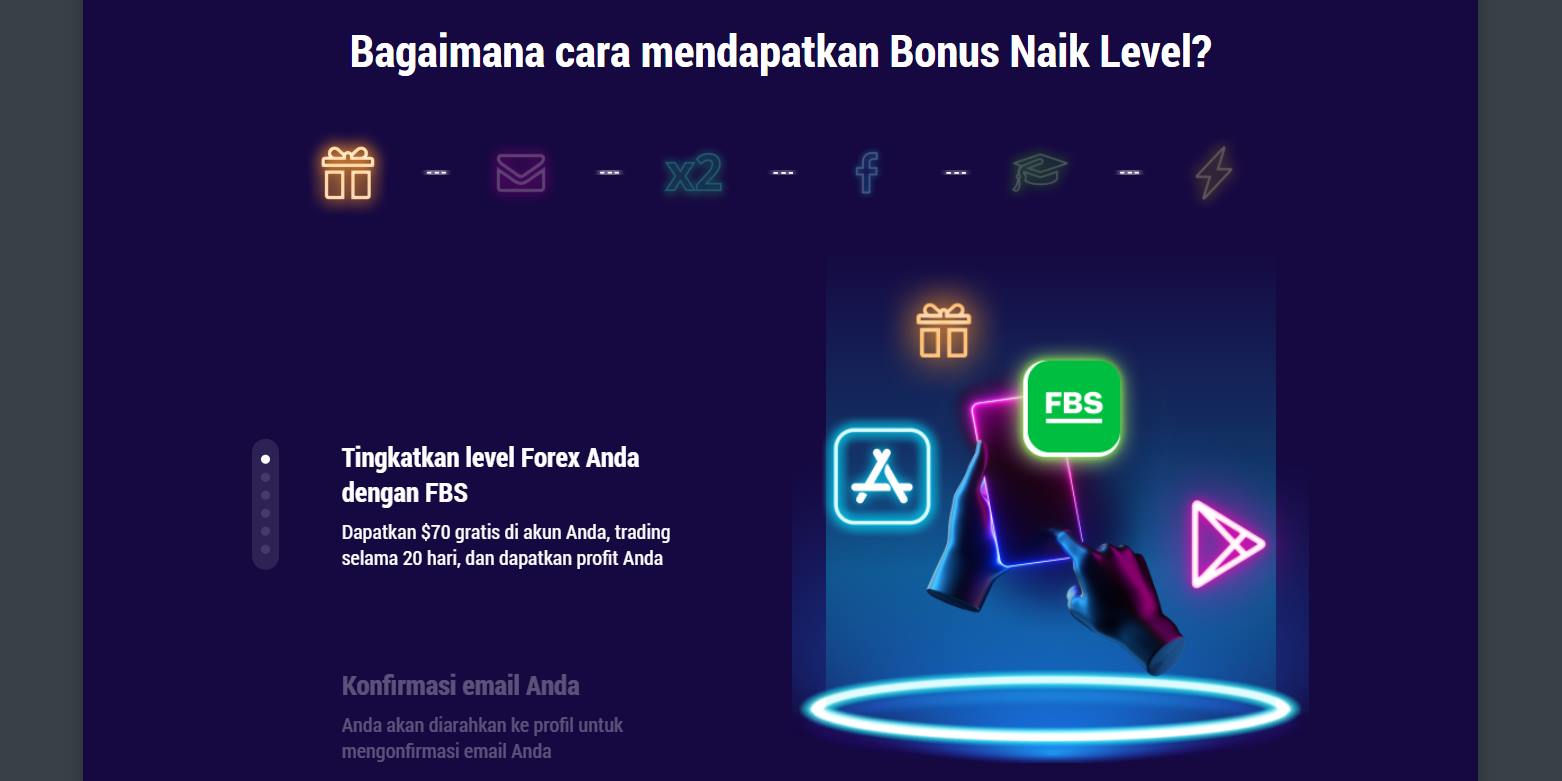 cara dapat bonus naik level fbs