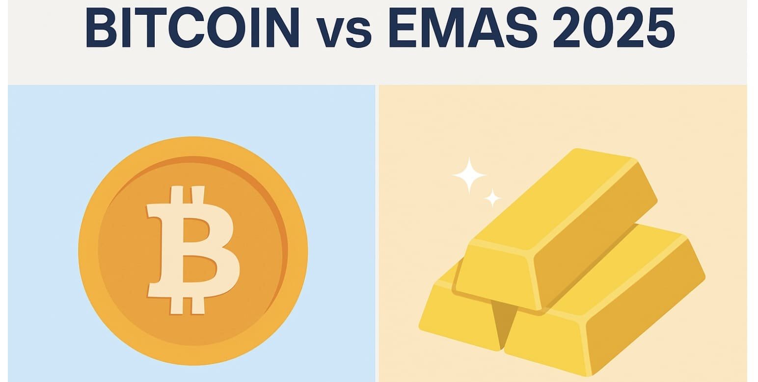 Investasi Bitcoin vs Emas 2025: Mana yang Lebih Menguntungkan? - Invesnesia