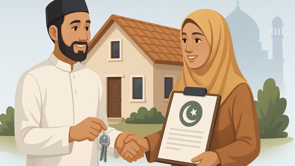 ilustrasi pembiayaan rumah dengan kpr syariah
