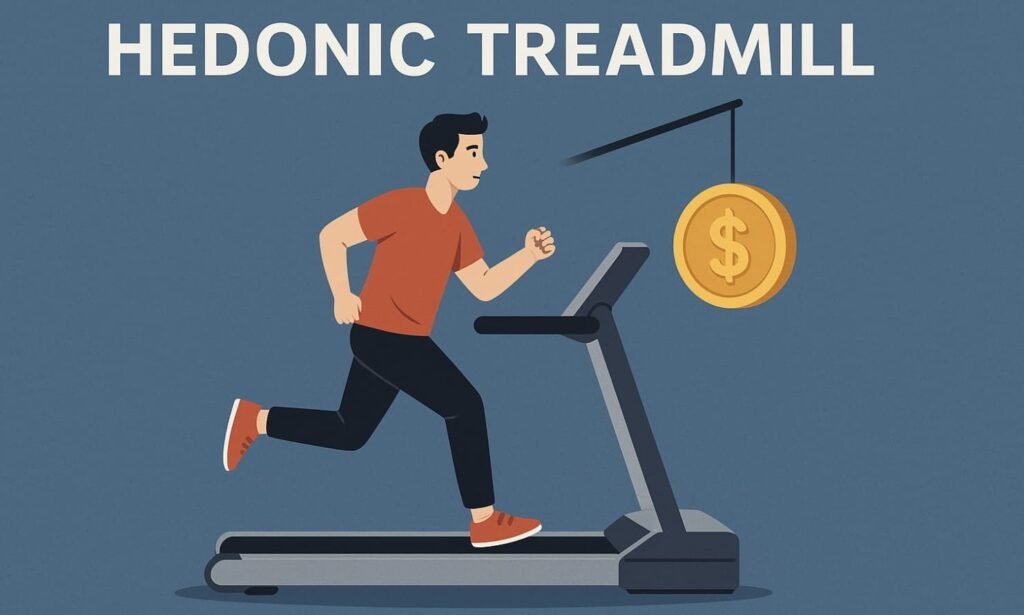 ilustrasi hedonic treadmill