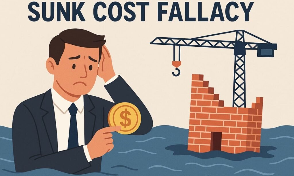 ilustrasi sunk cost fallacy