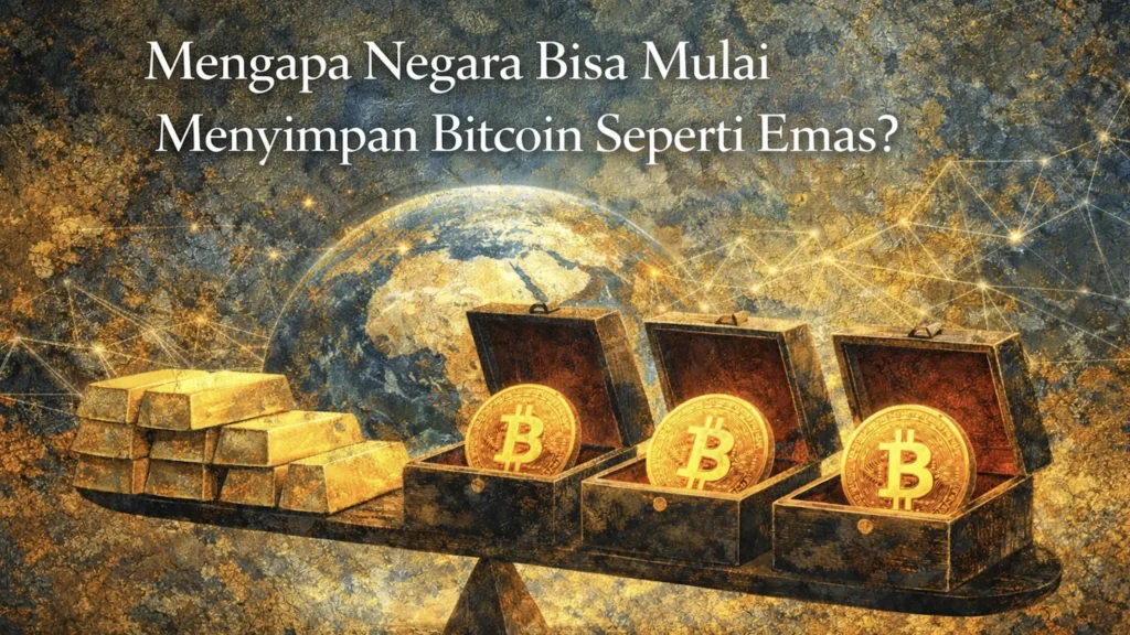 Mengapa Negara Bisa Mulai Menyimpan Bitcoin Seperti Emas?