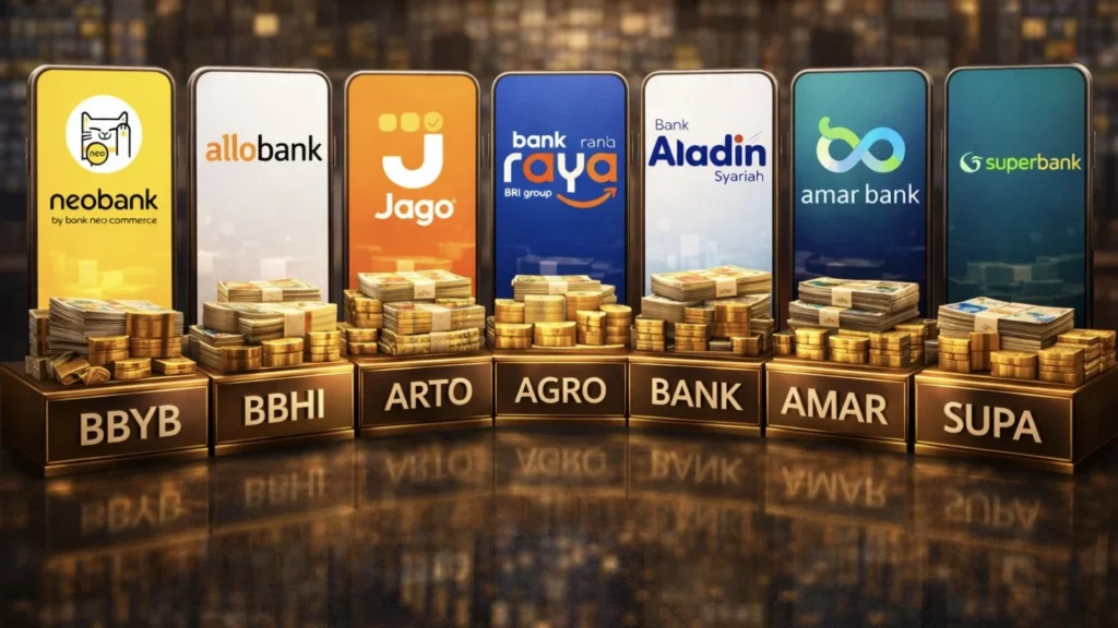 saham bank digital di BEI